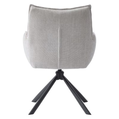draaibare eetkamerstoelen Nena met armleuning afbeelding 3