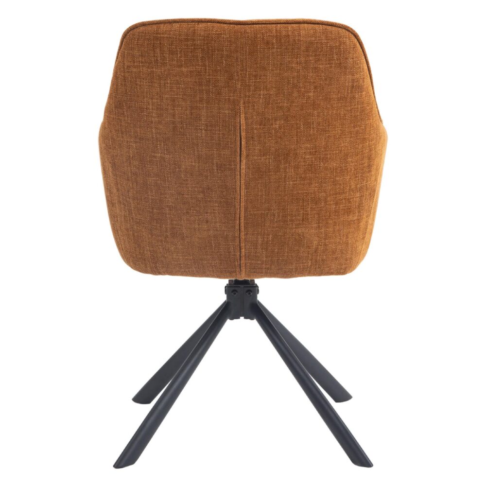 Mavi draaibare eetkamerstoelen met armleuning afbeelding 5