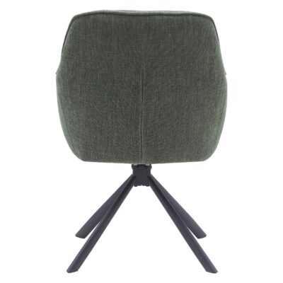 draaibare eetkamerstoelen Mavi bosgroen afbeelding 6