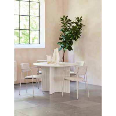 ronde eettafel Lona 110 cm greige afbeelding 5