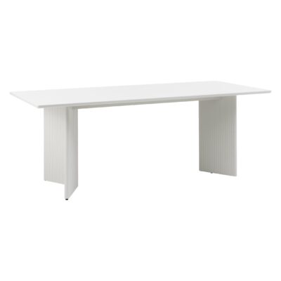 greige rechthoekige eettafel Lona 200x90 afbeelding 2
