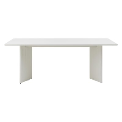 greige rechthoekige eettafel Lona 200x90 afbeelding 1