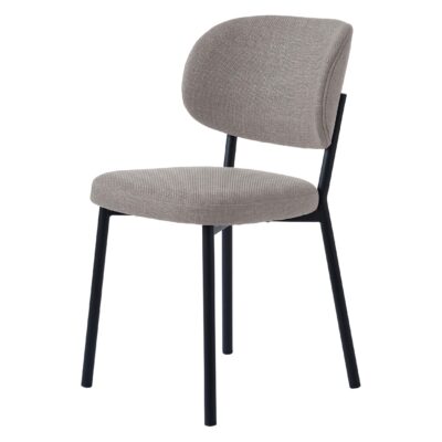 zandkleurige eetkamerstoelen set van 2 afbeelding 1