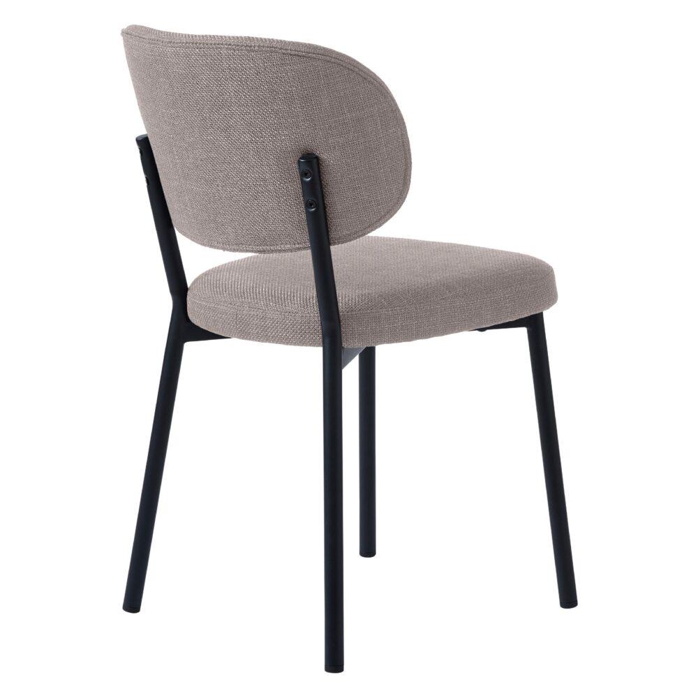 zandkleurige eetkamerstoelen set van 2 afbeelding 4