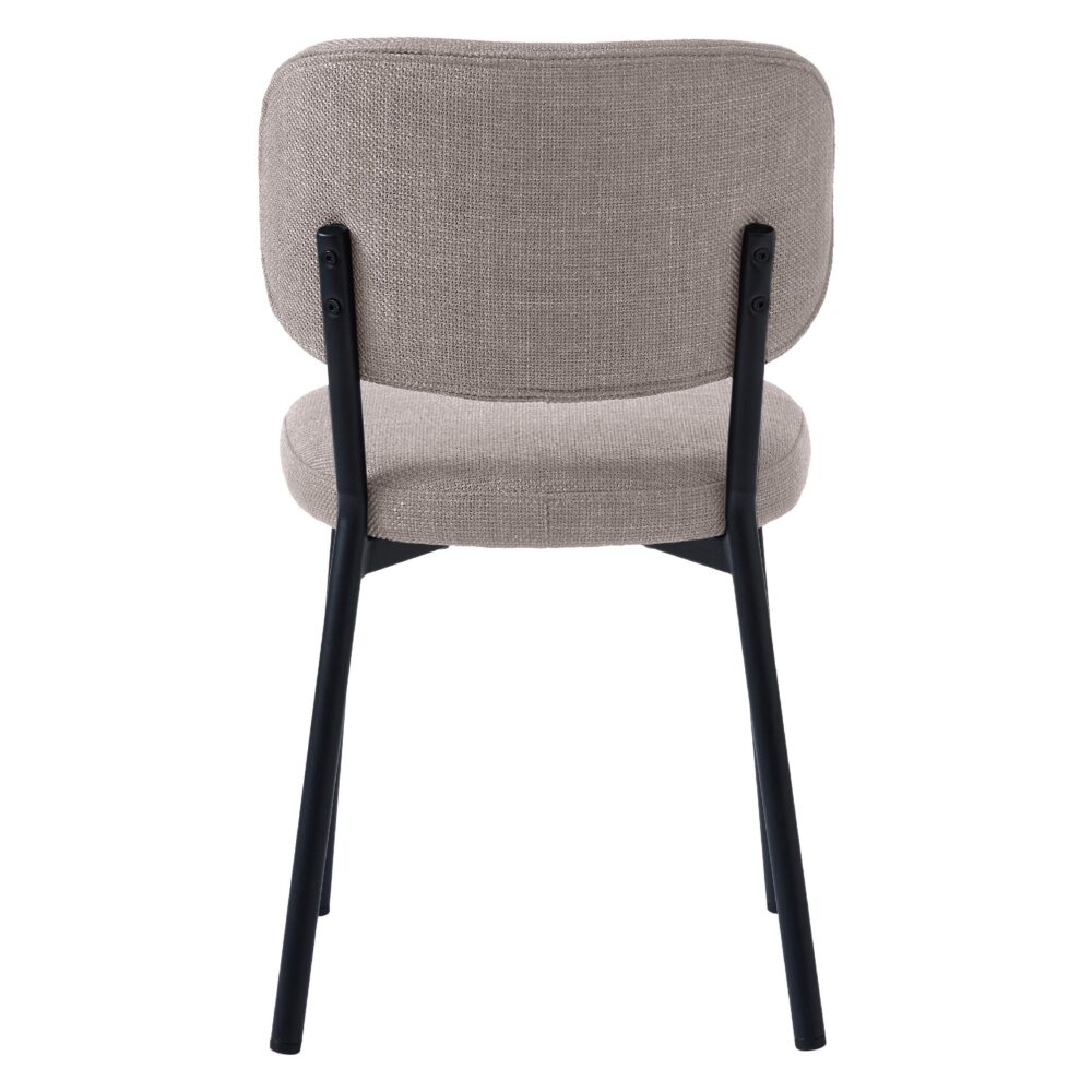 zandkleurige eetkamerstoelen set van 2 afbeelding 5