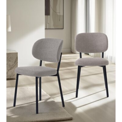 zandkleurige eetkamerstoelen set van 2 afbeelding 16