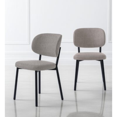 zandkleurige eetkamerstoelen set van 2 afbeelding 13