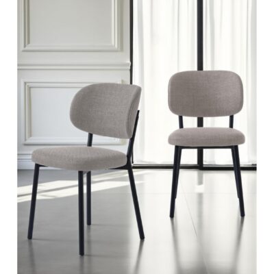 zandkleurige eetkamerstoelen set van 2 afbeelding 15