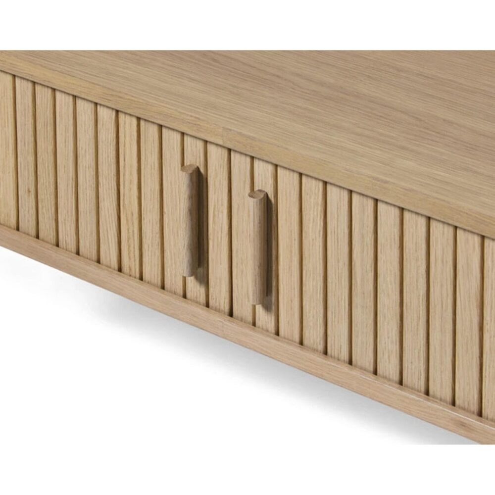 ovale salontafel met opbergruimte Nina afbeelding 4