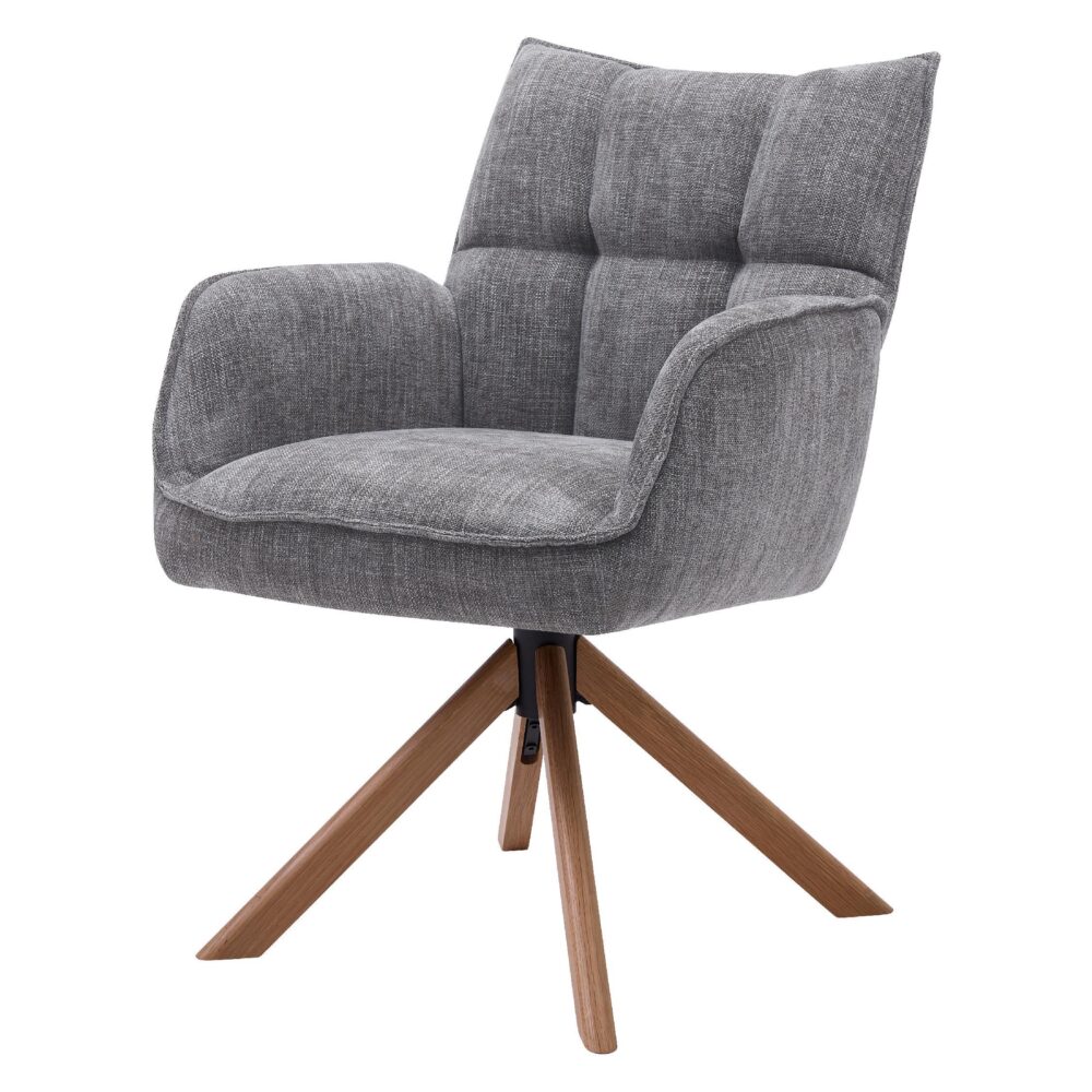 draaibare eetkamerstoelen Nena met armleuning afbeelding 5