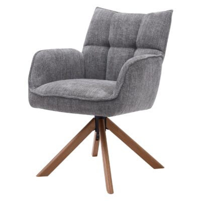 draaibare eetkamerstoelen Nena met armleuning afbeelding 5