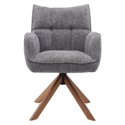 draaibare eetkamerstoelen Nena met armleuning afbeelding 1