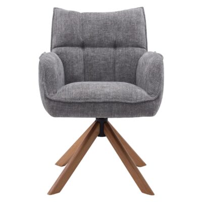 draaibare eetkamerstoelen Nena met armleuning afbeelding 1