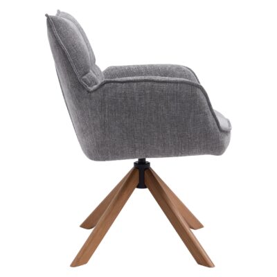 draaibare eetkamerstoelen Nena met armleuning afbeelding 4