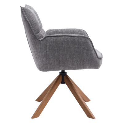 draaibare eetkamerstoelen Nena met armleuning afbeelding 4