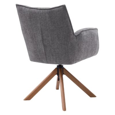 draaibare eetkamerstoelen Nena met armleuning afbeelding 3