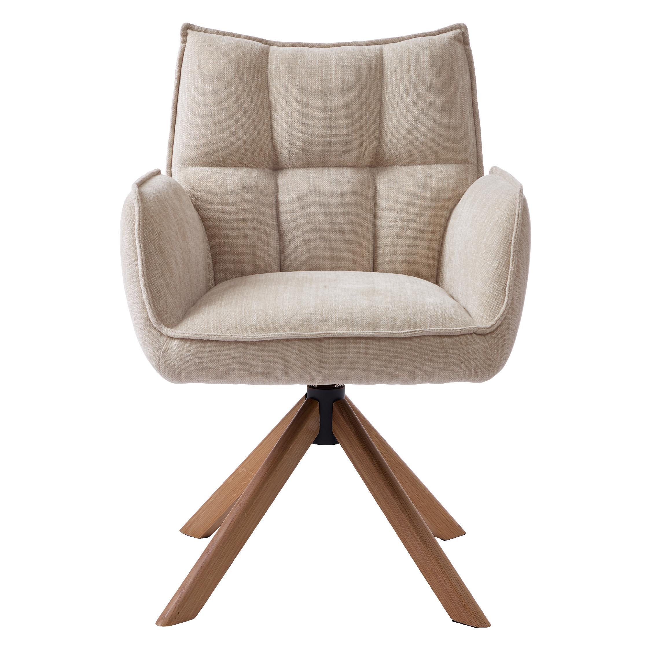 draaibare eetkamerstoelen met armleuningen Nena afbeelding 1