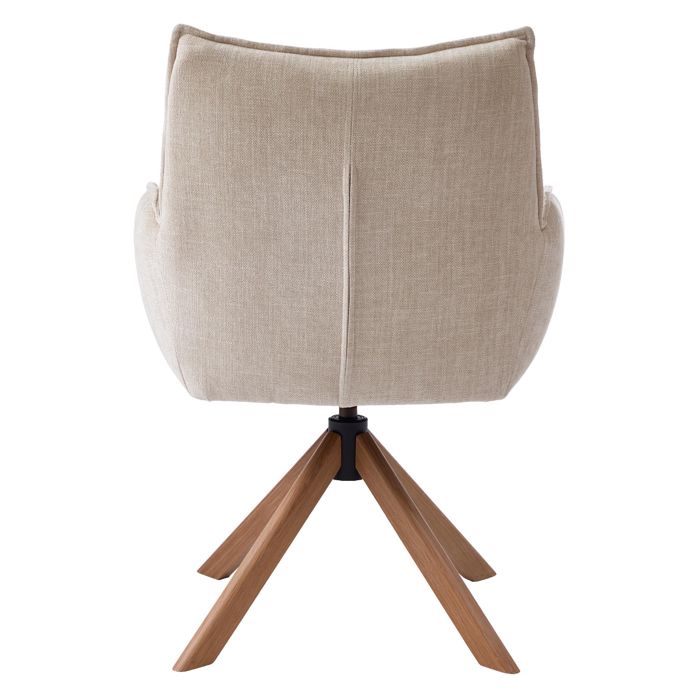 draaibare eetkamerstoelen met armleuningen Nena afbeelding 2