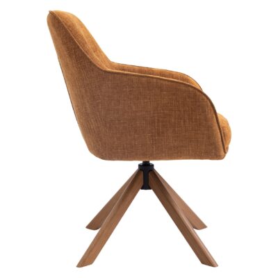 Mavi draaibare eetkamerstoelen roest set van 2 afbeelding 5