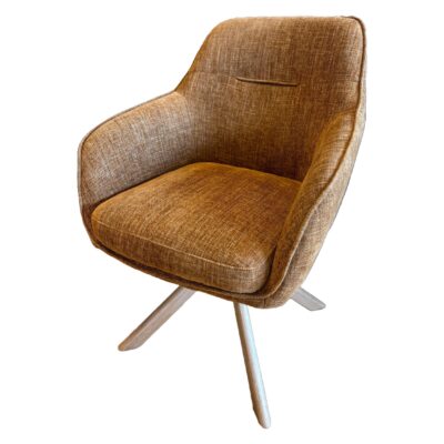 Mavi draaibare eetkamerstoelen roest set van 2 afbeelding 2