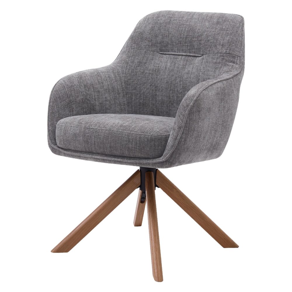 Mavi draaibare eetkamerstoelen met armleuning afbeelding 5