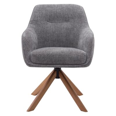 Mavi draaibare eetkamerstoelen met armleuning afbeelding 1