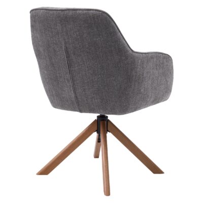 Mavi draaibare eetkamerstoelen met armleuning afbeelding 3