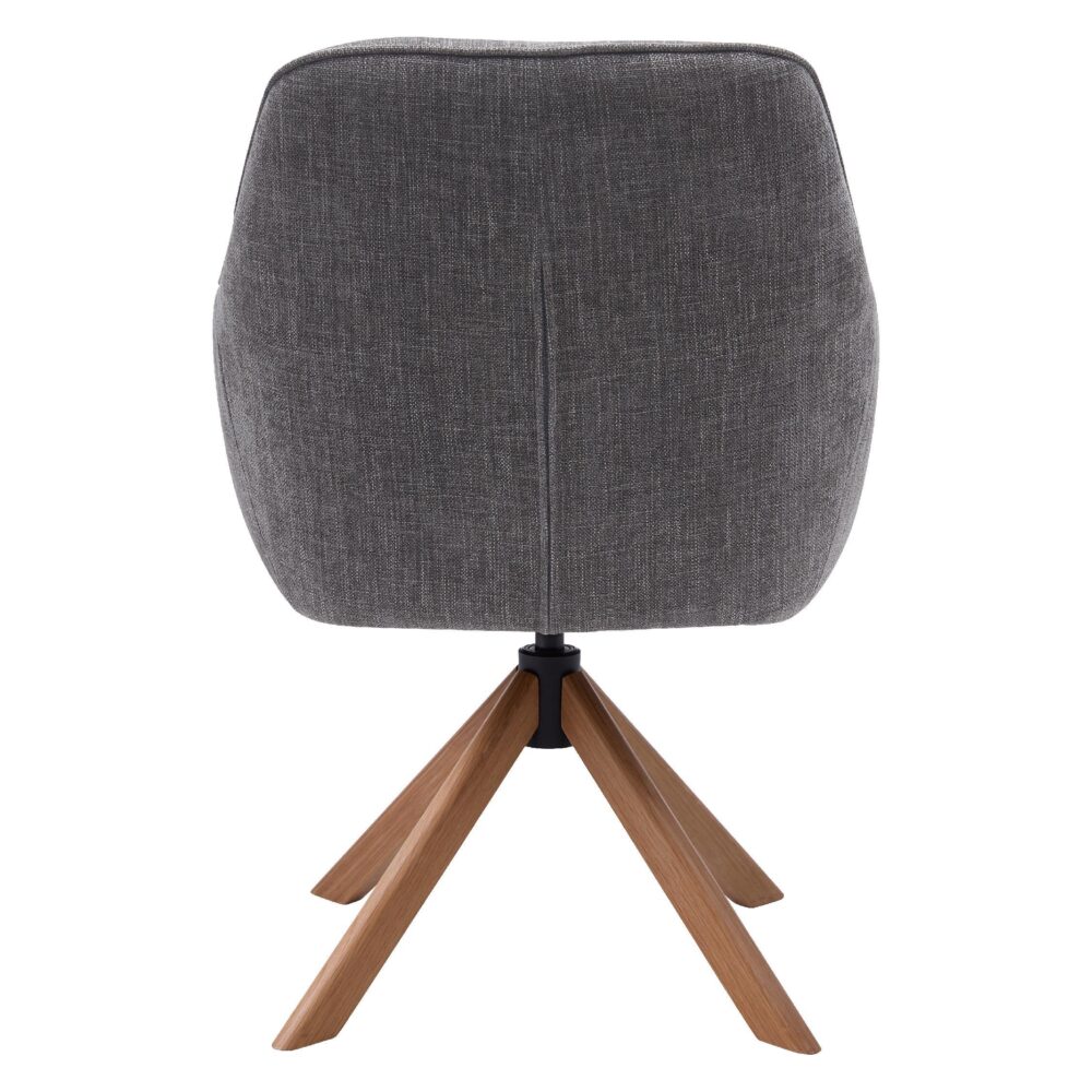 Mavi draaibare eetkamerstoelen met armleuning afbeelding 2