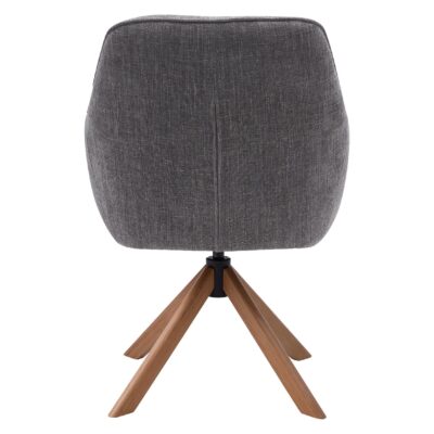 Mavi draaibare eetkamerstoelen met armleuning afbeelding 2