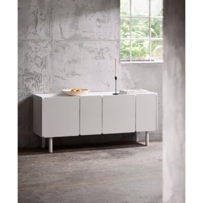 wit houten dressoir Jana afbeelding 5