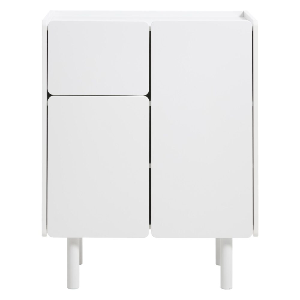 witte opbergkast Jana 3 deurs afbeelding 1