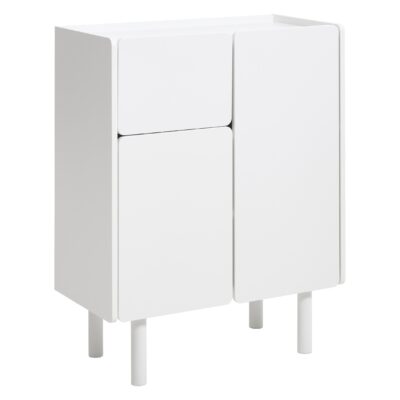 witte opbergkast Jana 3 deurs afbeelding 2