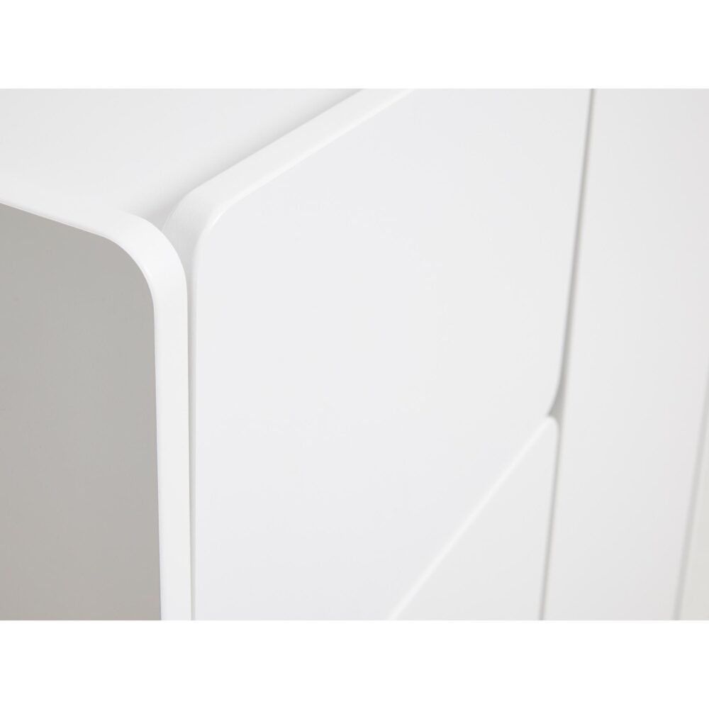 witte opbergkast Jana 3 deurs afbeelding 4