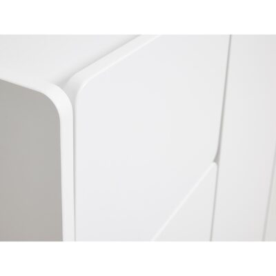 witte opbergkast Jana 3 deurs afbeelding 4