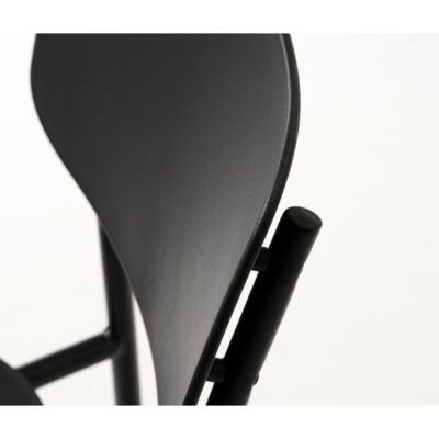 metalen eetkamerstoelen zwart Elin afbeelding 7