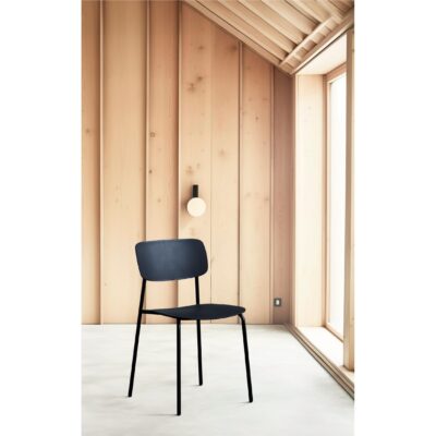 metalen eetkamerstoelen zwart Elin afbeelding 10