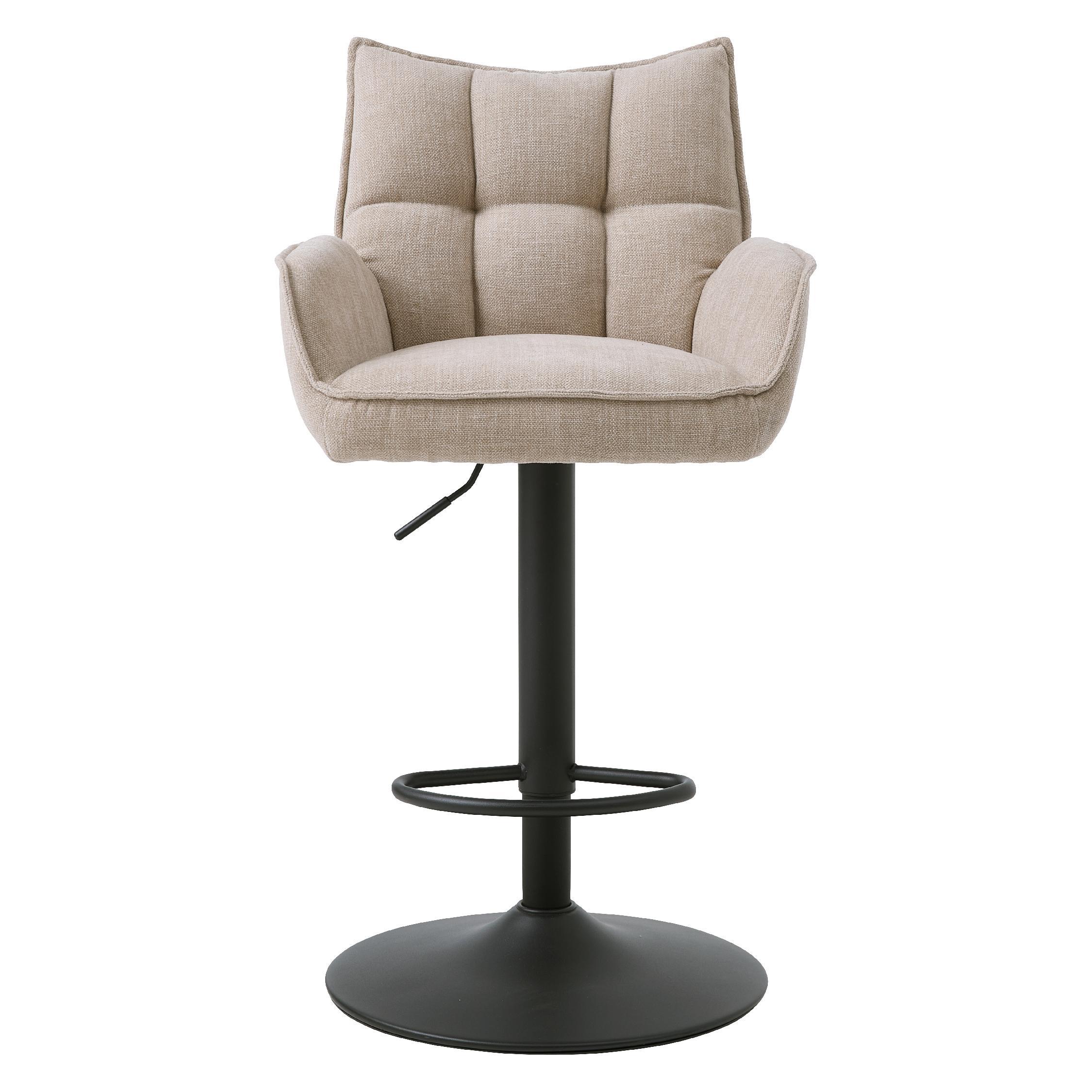 verstelbare barkrukken Nena met armleuning afbeelding 1