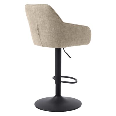 verstelbare barkrukken Mavi linnen set van 2 afbeelding 3