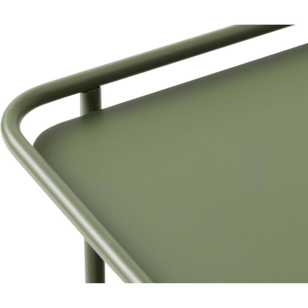 olijfgroene metalen salontafel 75x75 afbeelding 4