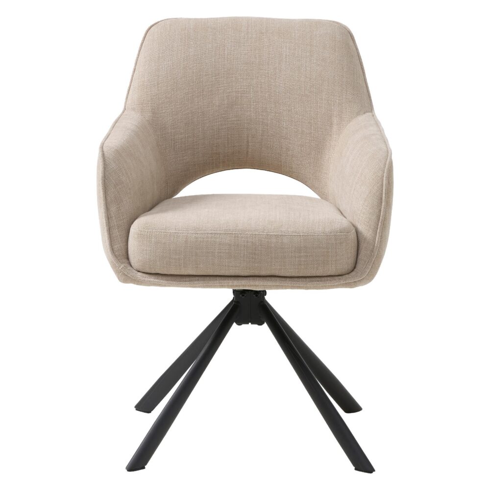 draaibare eetkamerstoelen met armleuningen Kavo afbeelding 3