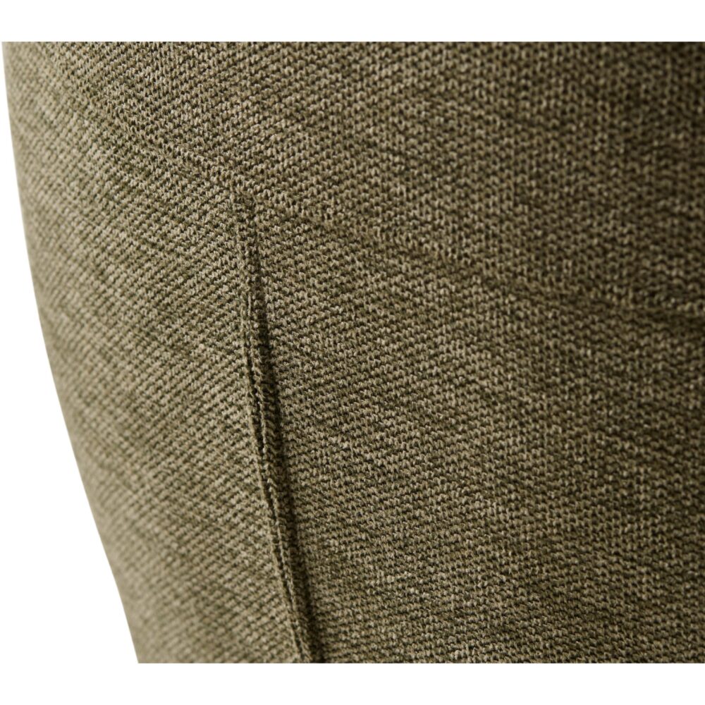 olijfgroene draaibare eetkamerstoel met armleuning Isa afbeelding 10