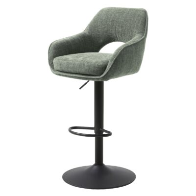 verstelbare groene barkrukken met armleuningen Kavo afbeelding 1