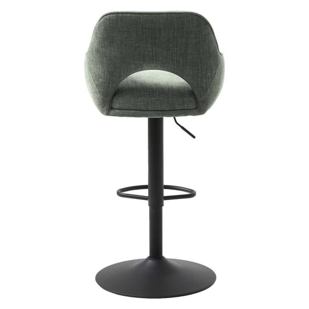 verstelbare groene barkrukken met armleuningen Kavo afbeelding 3