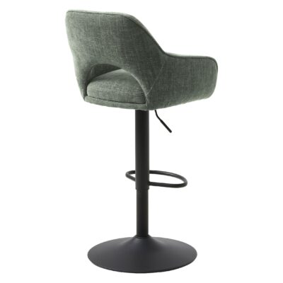 verstelbare groene barkrukken met armleuningen Kavo afbeelding 4