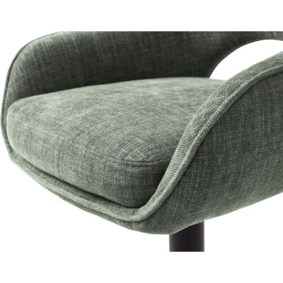 verstelbare groene barkrukken met armleuningen Kavo afbeelding 7