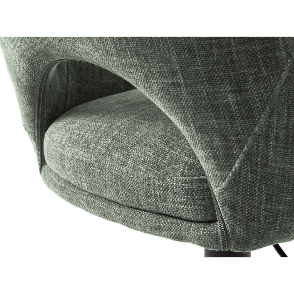 verstelbare groene barkrukken met armleuningen Kavo afbeelding 6