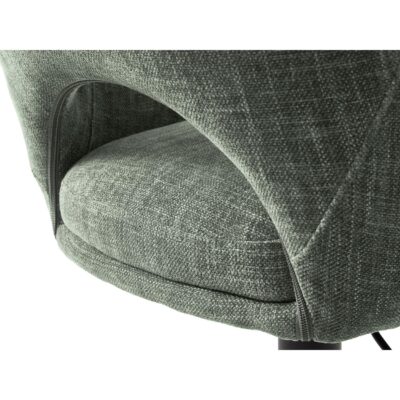 verstelbare groene barkrukken met armleuningen Kavo afbeelding 6