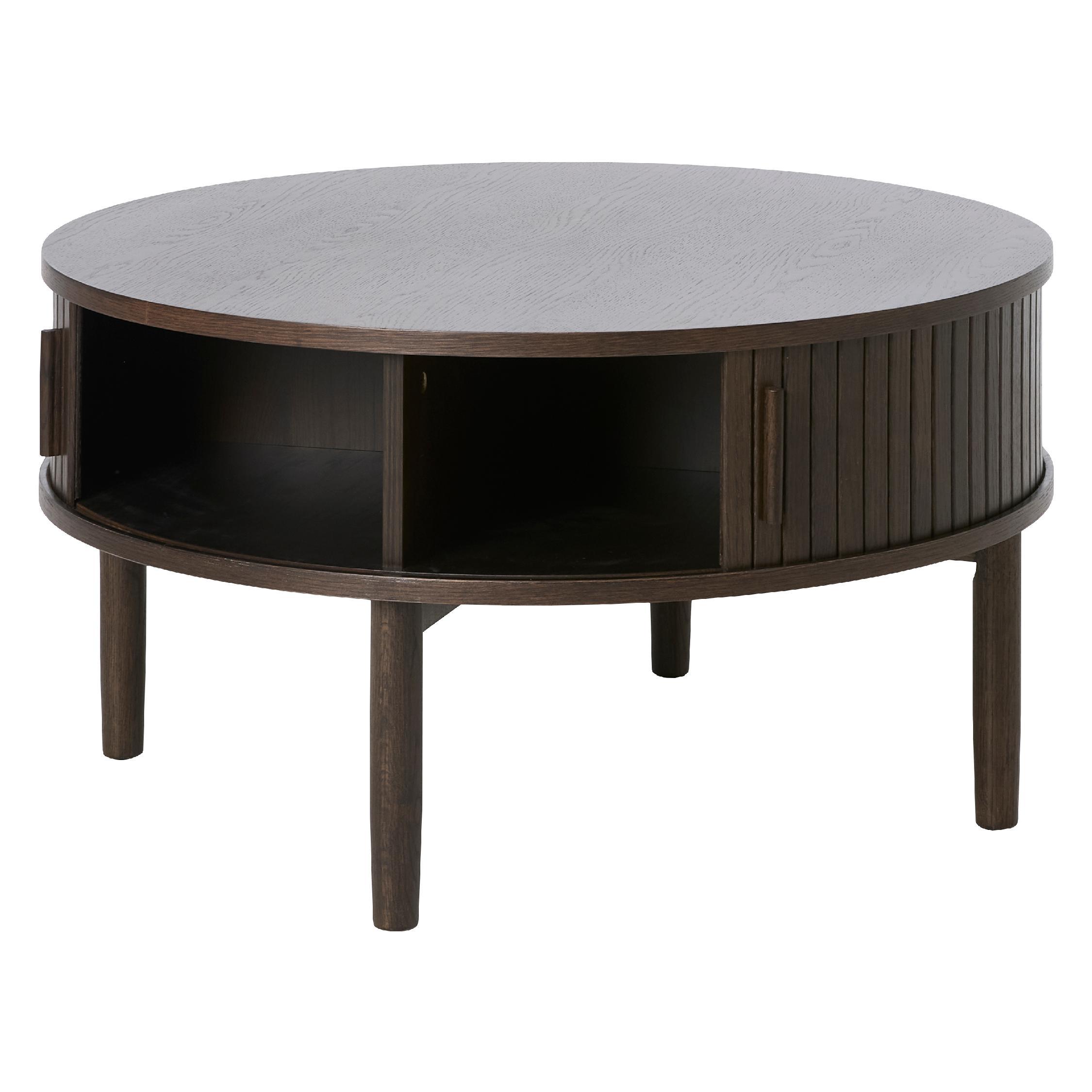 ronde salontafel Nina met opbergruimte afbeelding 3