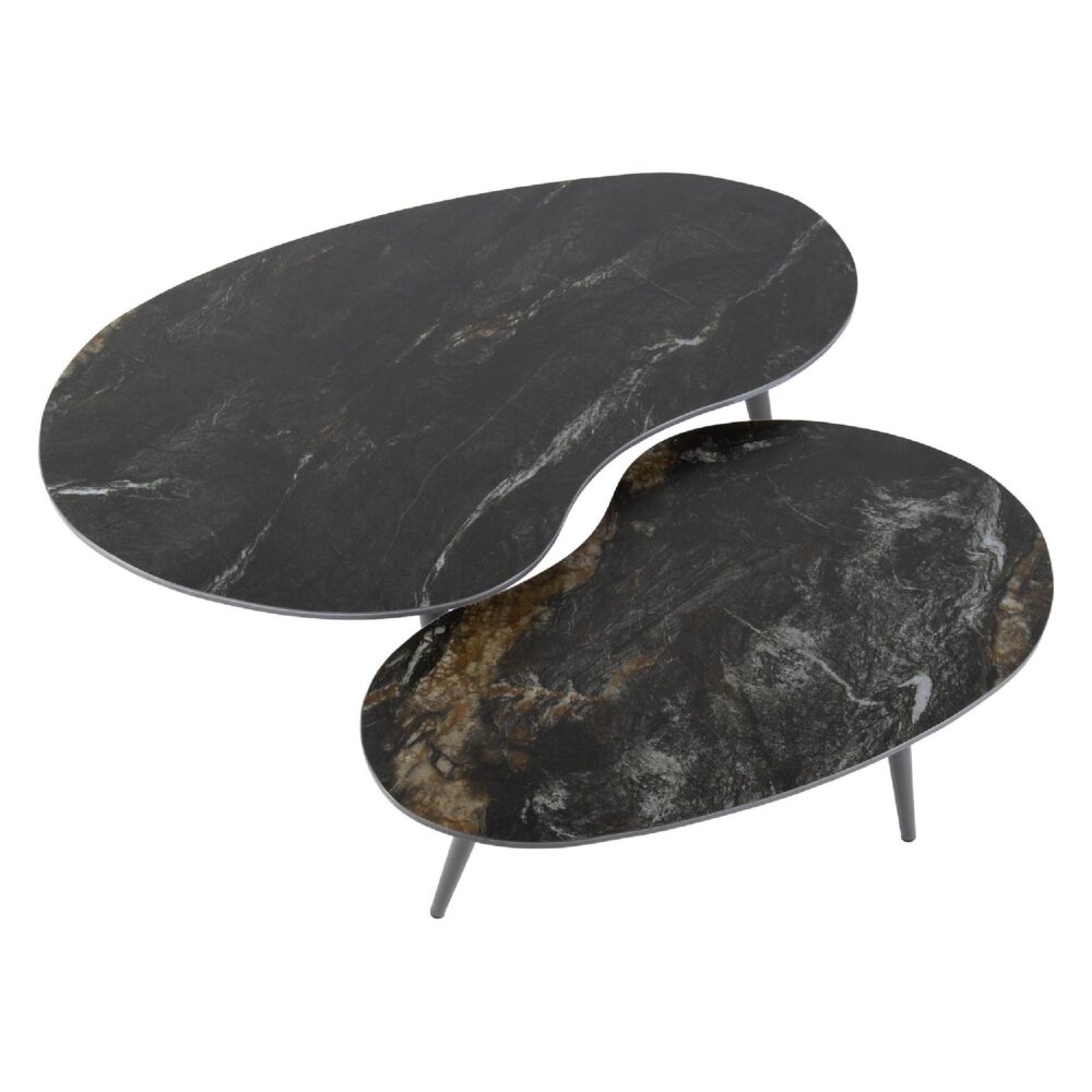 niervormige salontafel set Runi afbeelding 2