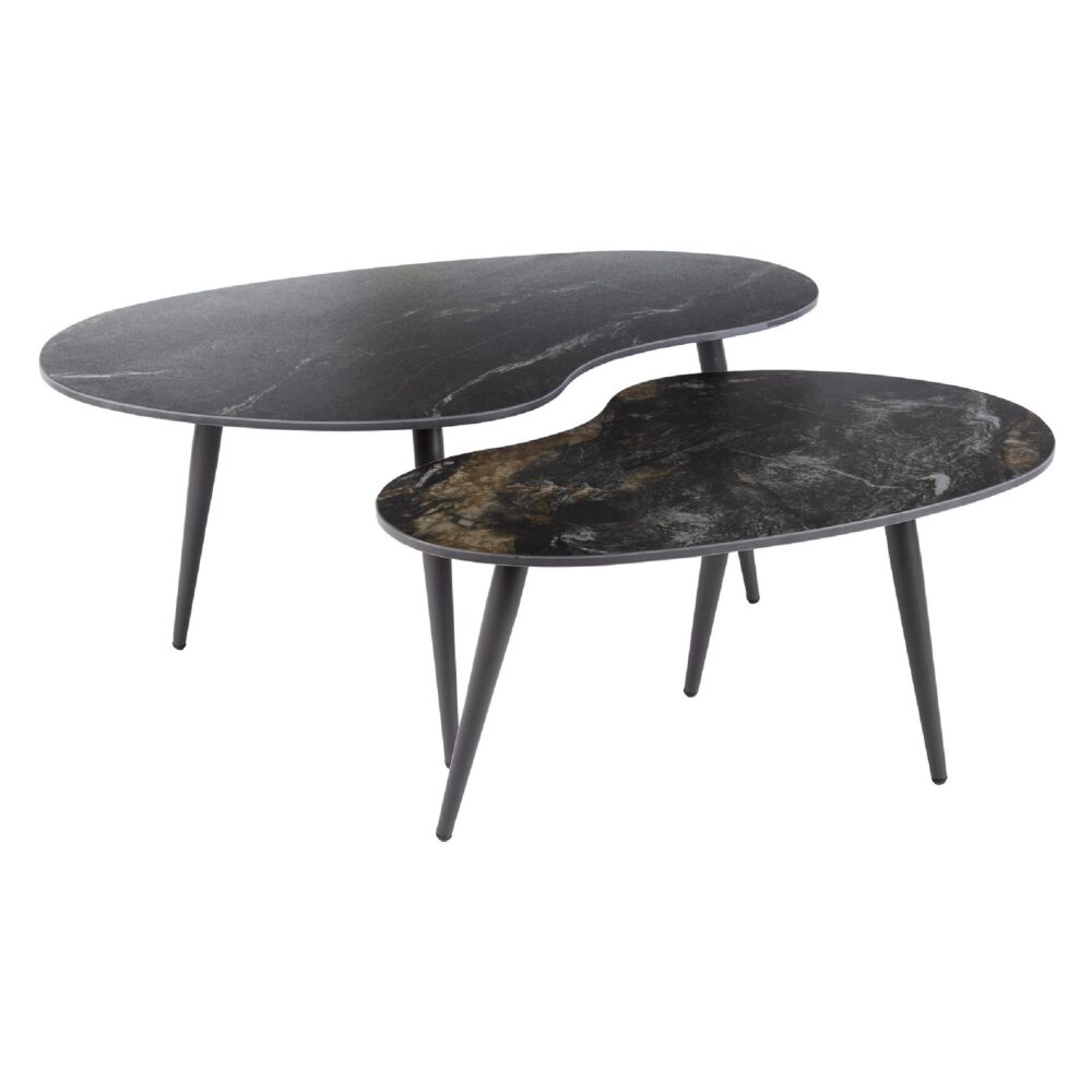 niervormige salontafel set Runi afbeelding 1